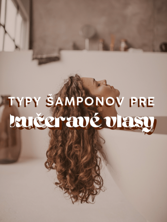 Typy šampónov pre kučeravé vlasy